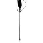 Secret play Riding Crop Black jazdecký kožený bič Black 38 cm