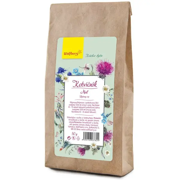 Wolfberry Kolekcia bylín Kotvičník vňať podpora potencie a vitality 50 g