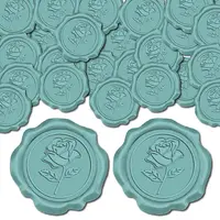 25Pcs Adhesive Wax Seal Stickers
