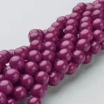 Natural Mashan Jade Round Beads Strands
