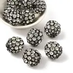 Brass Rhinestone Beads