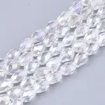 Electroplate Glass Beads Strands
