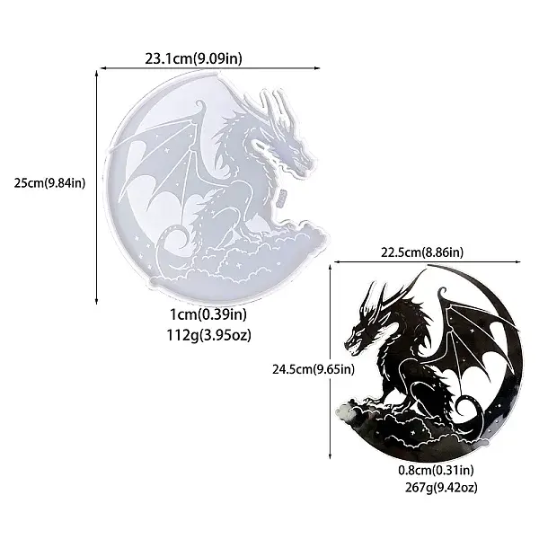 Flying Dragon DIY Silicone Molds
