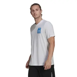 adidas Terrex Patch Mountain Graphic T-Shirt L