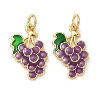 Brass Enamel Pendants