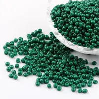 8/0 3mm Baking Paint Glass Seed Beads Loose Spacer Beads