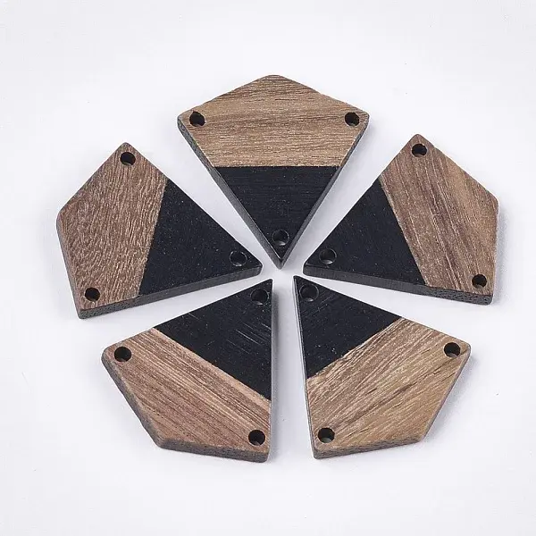 Resin & Walnut Wood Chandelier Components Links