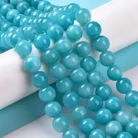 Natural Mashan Jade Round Beads Strands