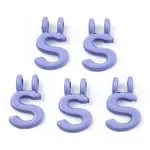 Rack Plating Spray Painted Alloy 2-Loop Link Pendants