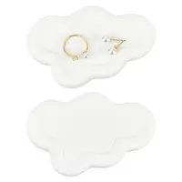 Cloud Gesso Jewelry Plate