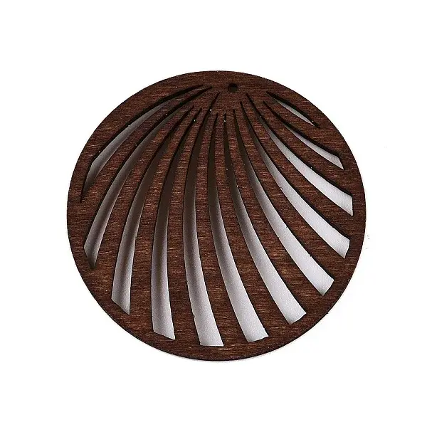 Natural Poplar Wood Pendants