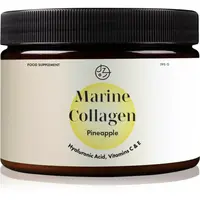 Jíme zdravě Prémiový kolagen s kyselinou hyaluronovou a vitamíny C a E hydrolyzovaný kolagen s kyselinou hyaluronovou příchuť Pineapple 195 g