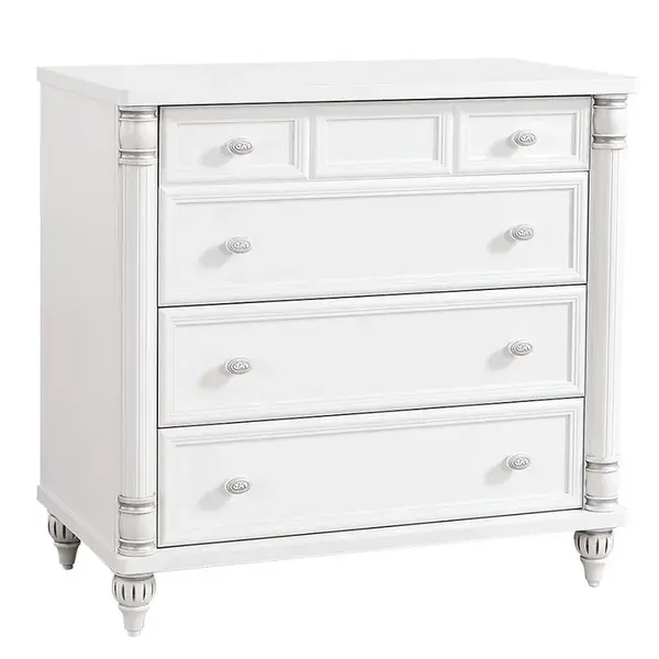 Zásuvková komoda carmen - bílá