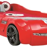 Dětská postel auto deluxe 90x195cm - červená