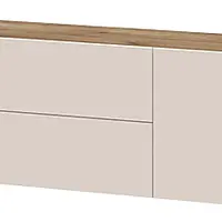 Závesný tv stolík 176 ambrosia - béžová/dub tobacco