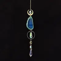 Natural Agate Piece Hanging Ornaments