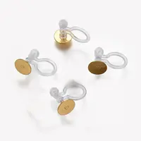 304 Stainless Steel Clip-on Earring Components
