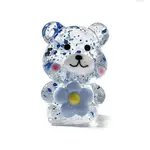 Transparent Resin Little Bear Ornament