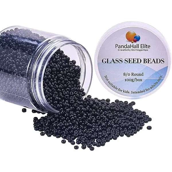 8/0 Grade A Glass Seed Beads