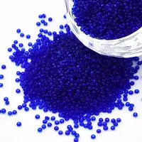 15/0 Transparent Czech Glass Seed Beads