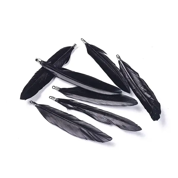 Goose Feather Pendants