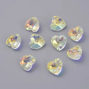Faceted Glass Charms