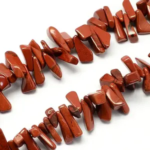 Natural Red Jasper Bead Strands