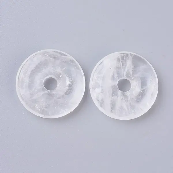 Natural Quartz Crystal Pendants