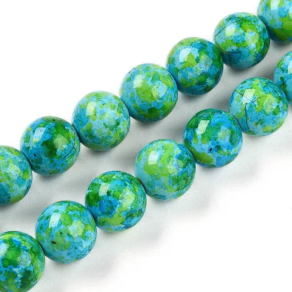 Synthetic Turquoise Beads Strands