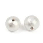 Compressed Cotton Pearl Beads