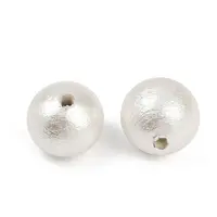 Compressed Cotton Pearl Beads