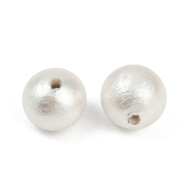Compressed Cotton Pearl Beads