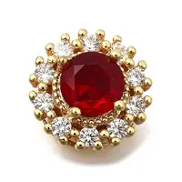 Brass Micro Pave Cubic Zirconia Multi-Strand Links