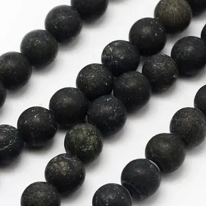 Natural Serpentine/Green Lace Stone Beads Strands