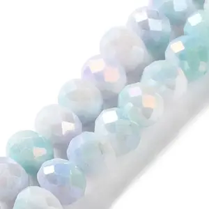 Electroplate Glass Beads Strands