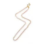 Enamel Ear of Wheat Link Chain Necklace