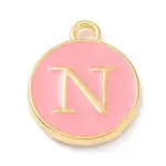 Golden Plated Alloy Enamel Charms