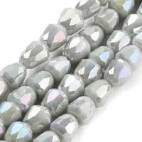 Electroplate Glass Beads Strands