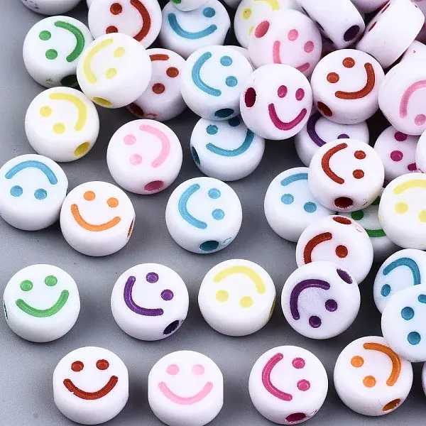 Opaque Craft Acrylic Beads