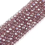 Electroplate Glass Beads Strands