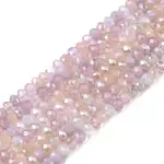 Electroplate Glass Beads Strands