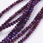 Electroplate Glass Beads Strands