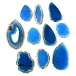 Dyed Mixed Shape Natural Agate Gemstone Big Pendants