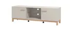 Tv stolek xavier - dub, béžová