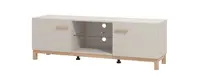 Tv stolek xavier - dub, béžová
