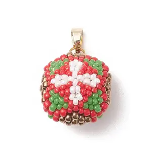 Handmade MIYUKI Japanese Seed Pendants