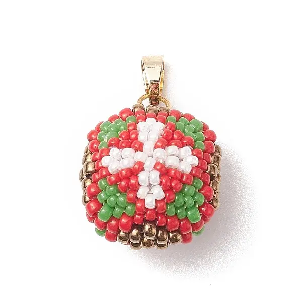 Handmade MIYUKI Japanese Seed Pendants