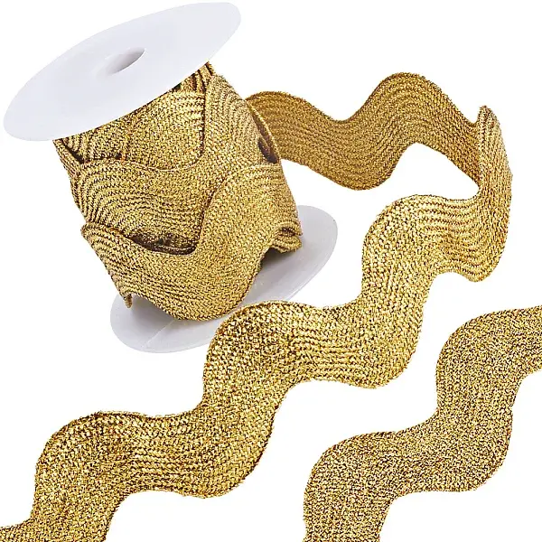 5 Yards Polyester Wavy Fringe Trim Ribbon