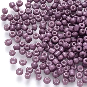 8/0 Baking Paint Glass Round Seed Beads