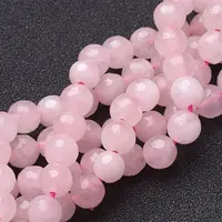 Natural Rose Quartz Beads Strands